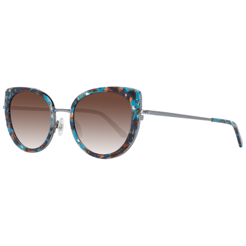 ELITE: More & More Sunglasses 54762-00577 Türkis-Braun 52