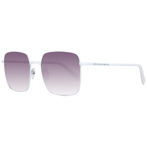 ELITE: Benetton Sunglasses BE7008 800 58 White